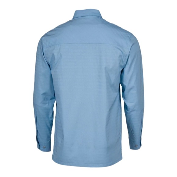 BASS Pro World Wide Sportsman Seacrest Long-Sleeve Button-Down Shirt for Men - Picture 2 of 10